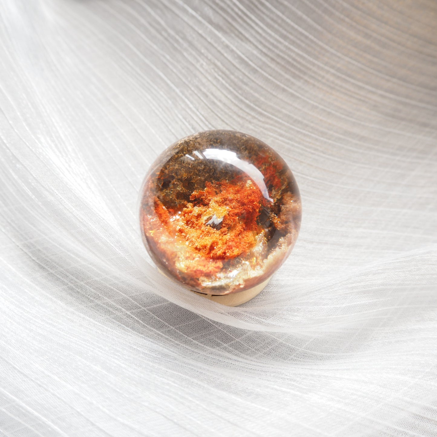 Phantom Quartz Sphere - Phoenix