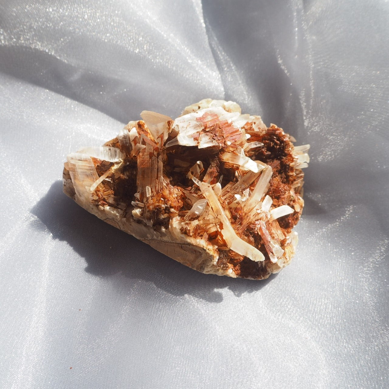 Selenite Cluster - Monchi