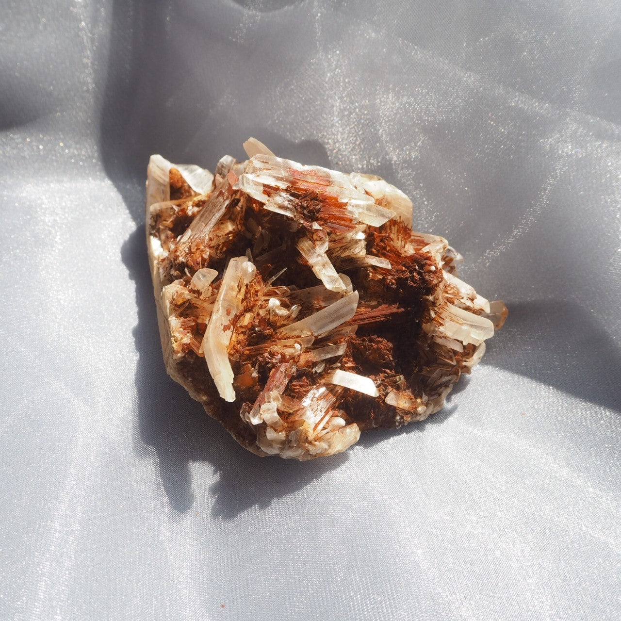 Selenite Cluster - Monchi